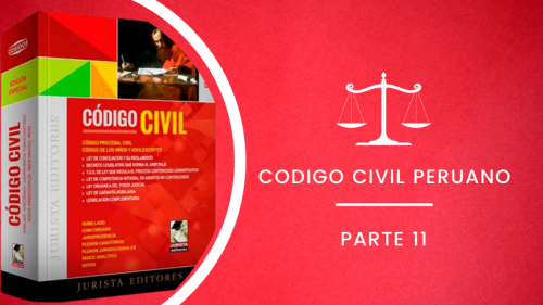 CÓDIGO CIVIL PERUANO ACTUALIZADO - 2022 (PARTE XI)
