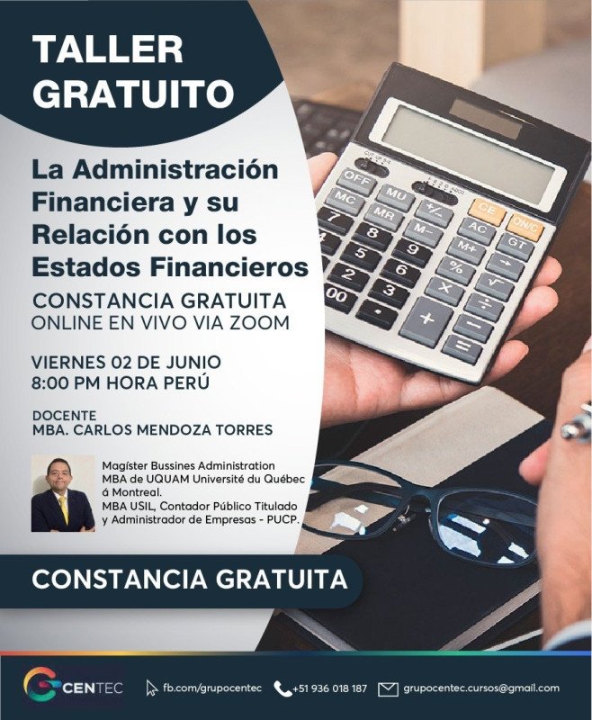 La Administración financiera y su relación con los estados financieros