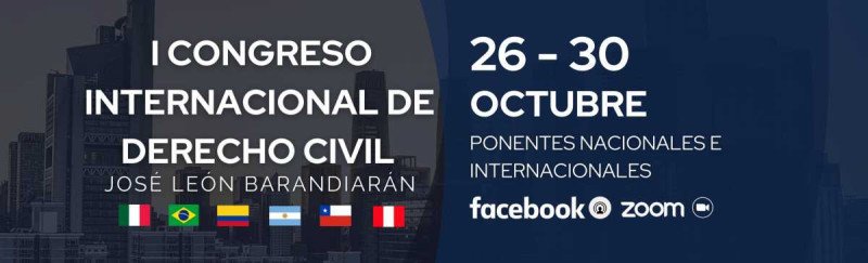 CONGRESO INTERNACIONAL DE DERECHO CIVIL - JOSÉ LEÓN BARANDIARÁN
