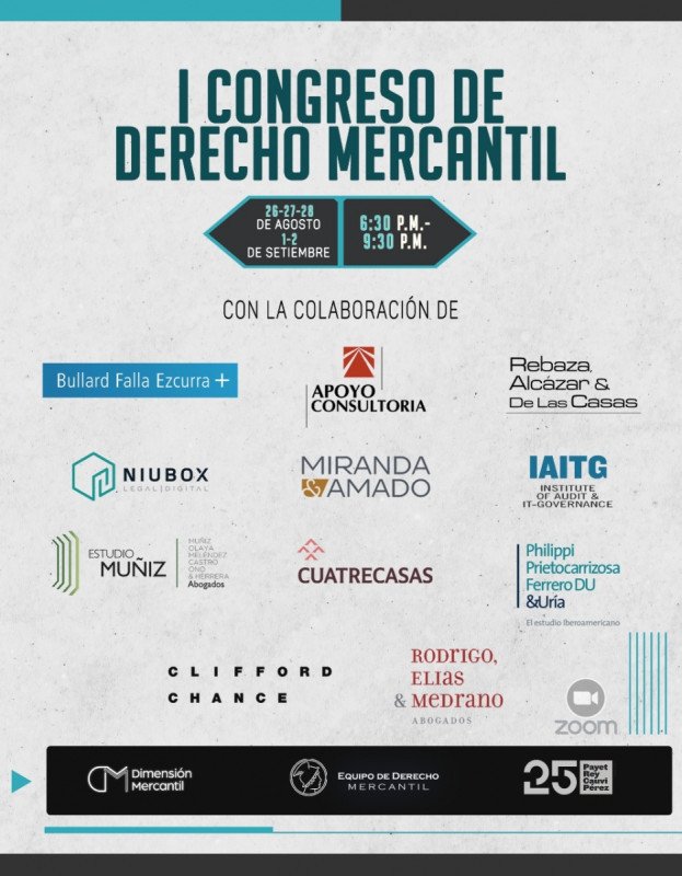 I Congreso de Derecho Mercantil-SESIONES FINALES