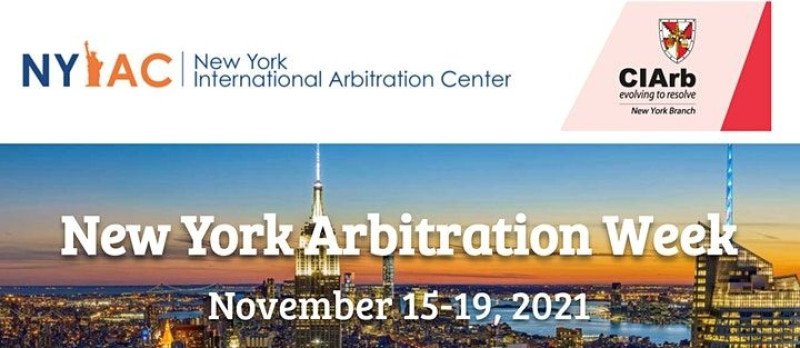 Invitación a evento: Semana de Arbitraje de Nueva York