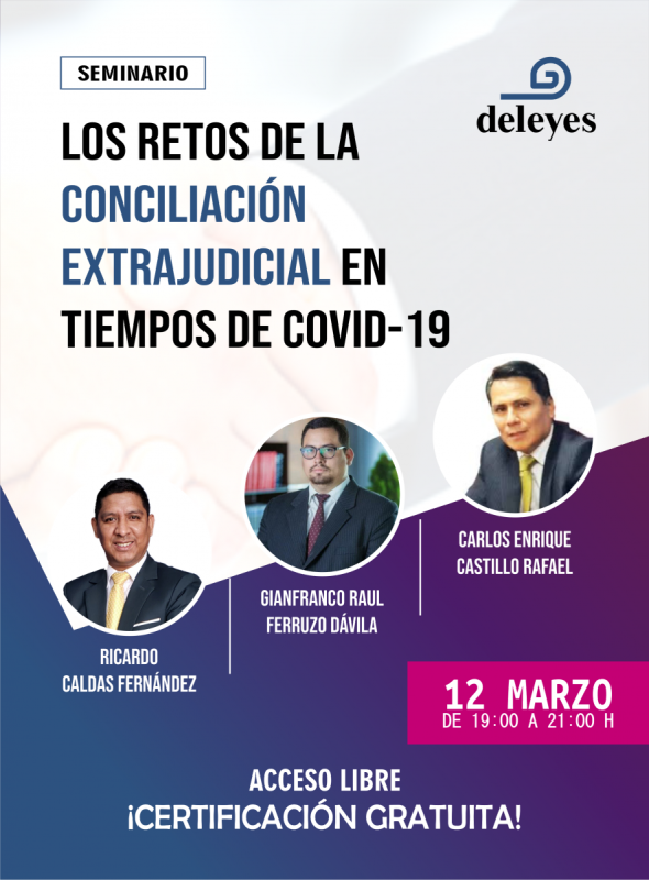 Los retos de la Conciliación Extrajudicial en tiempos de Covid-19