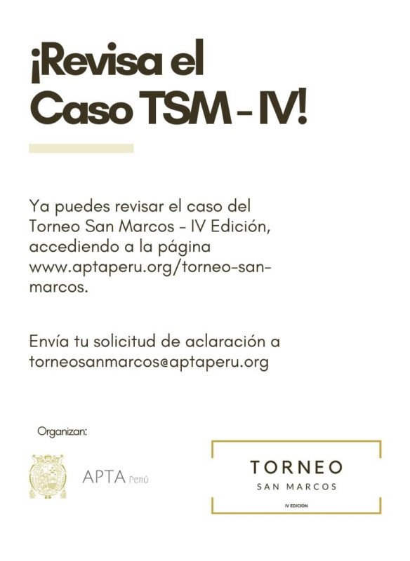 Torneo San Marcos - IV Edición