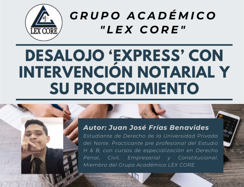 Desalojo ‘express’ con intervención notarial y su procedimiento