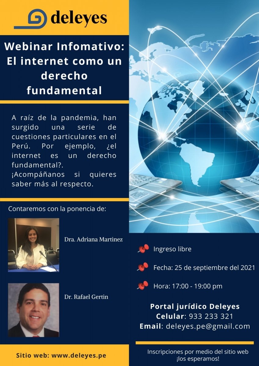 El internet como un derecho fundamental