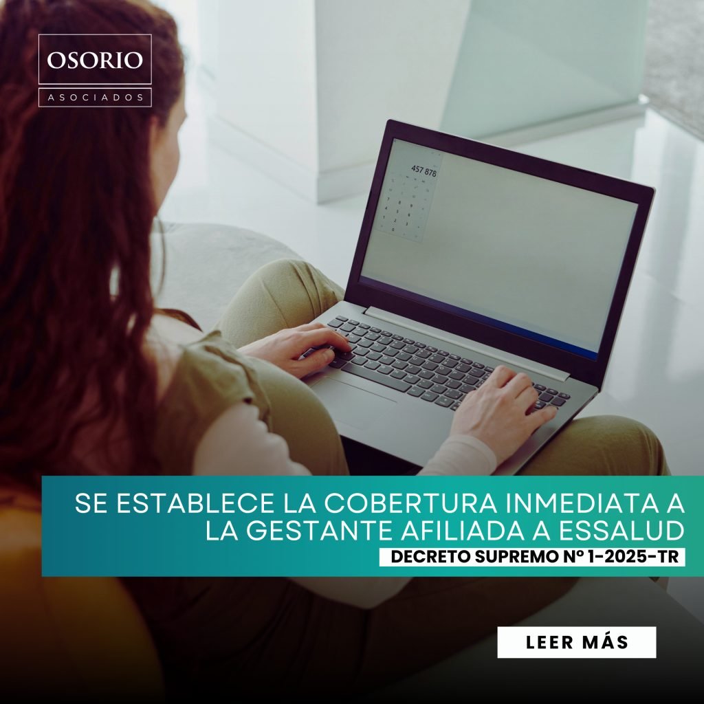 SE ESTABLECE LA COBERTURA INMEDIATA A LA GESTANTE AFILIADA A ESSALUD